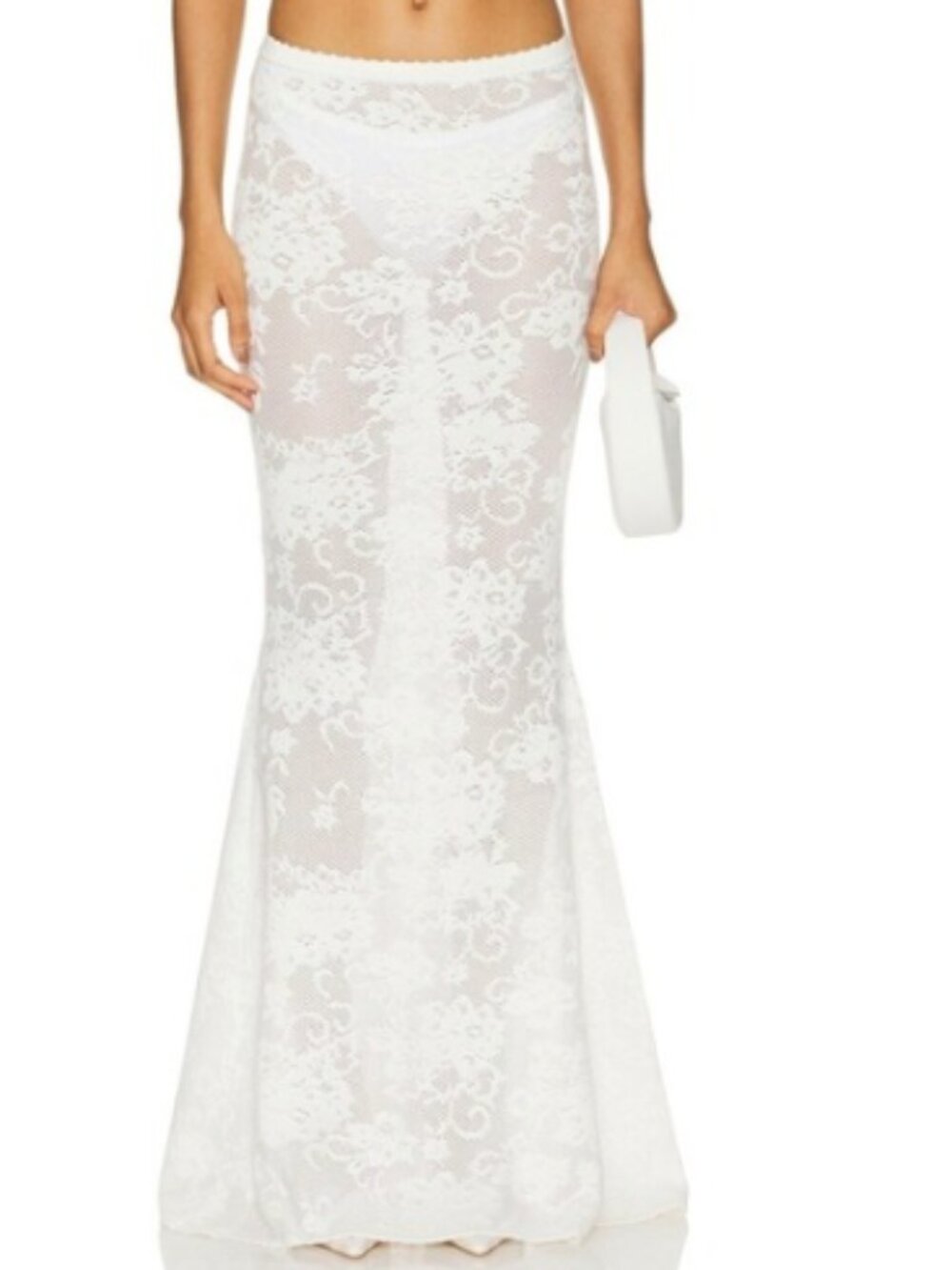 Majorelle Narcisa Lace Mermaid Skirt
